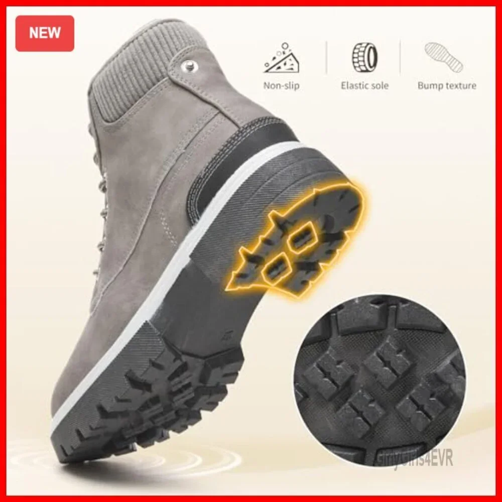 Waterproof Winter Boots Women's Ankle Combat Hiking Snow Boots